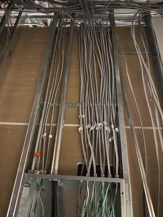 Construction site electrical infrastructure